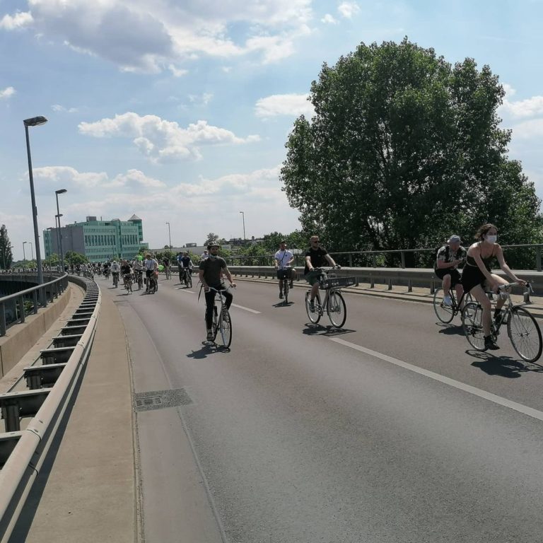 Berliner Fahrradsternfahrt 2021