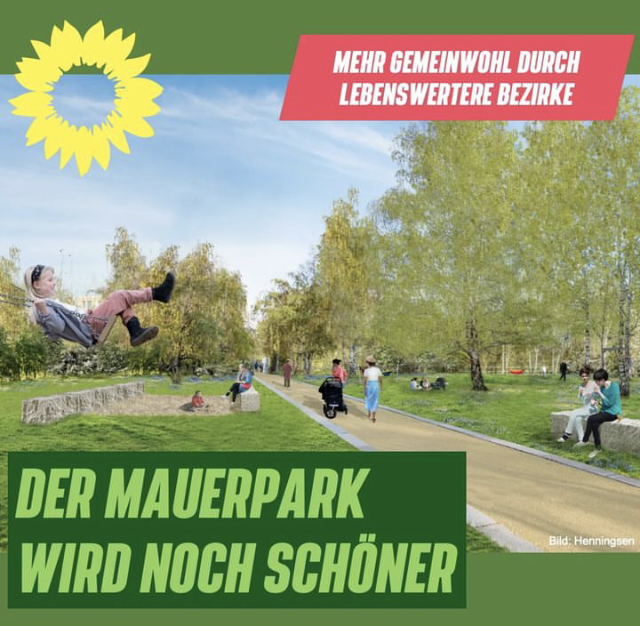 Der Mauerpark wird noch schöner