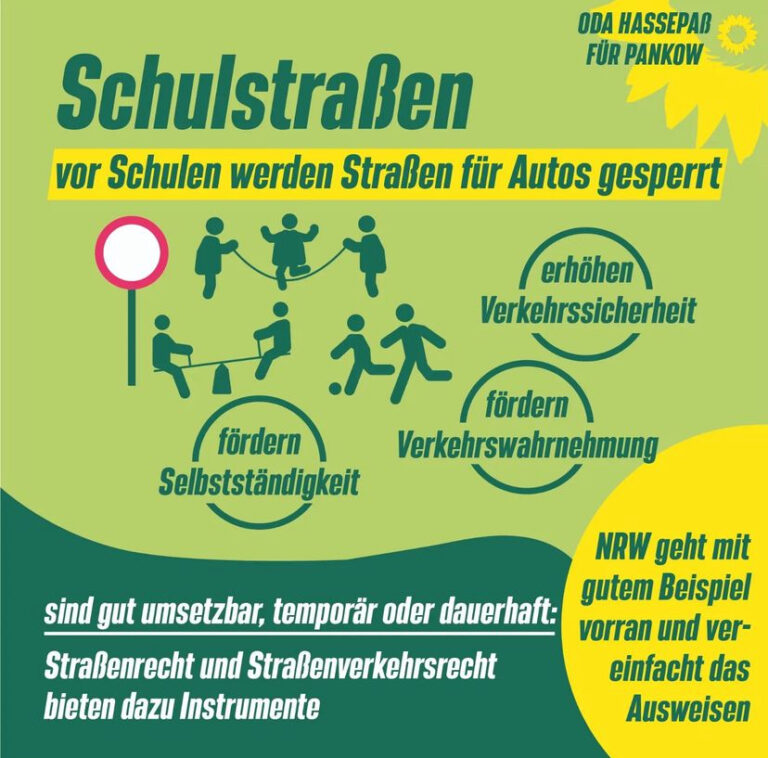 Was sind Schulstraßen?