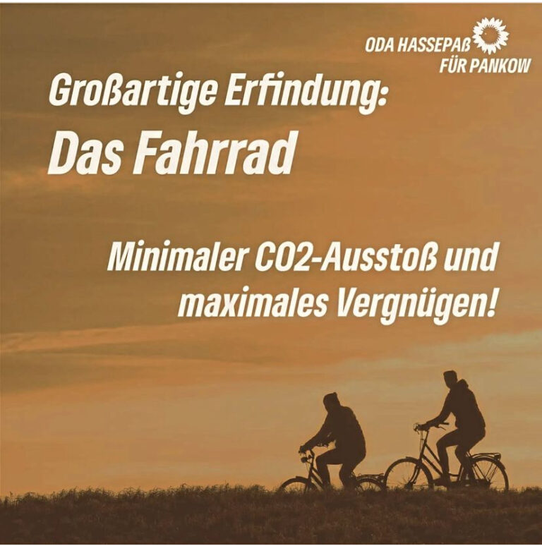 Das Fahrrad ist und bleibt eine großartige Erfindung.