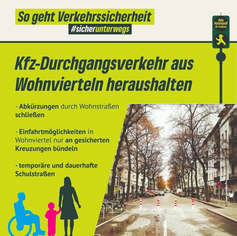 Wohnen statt Durchfahren