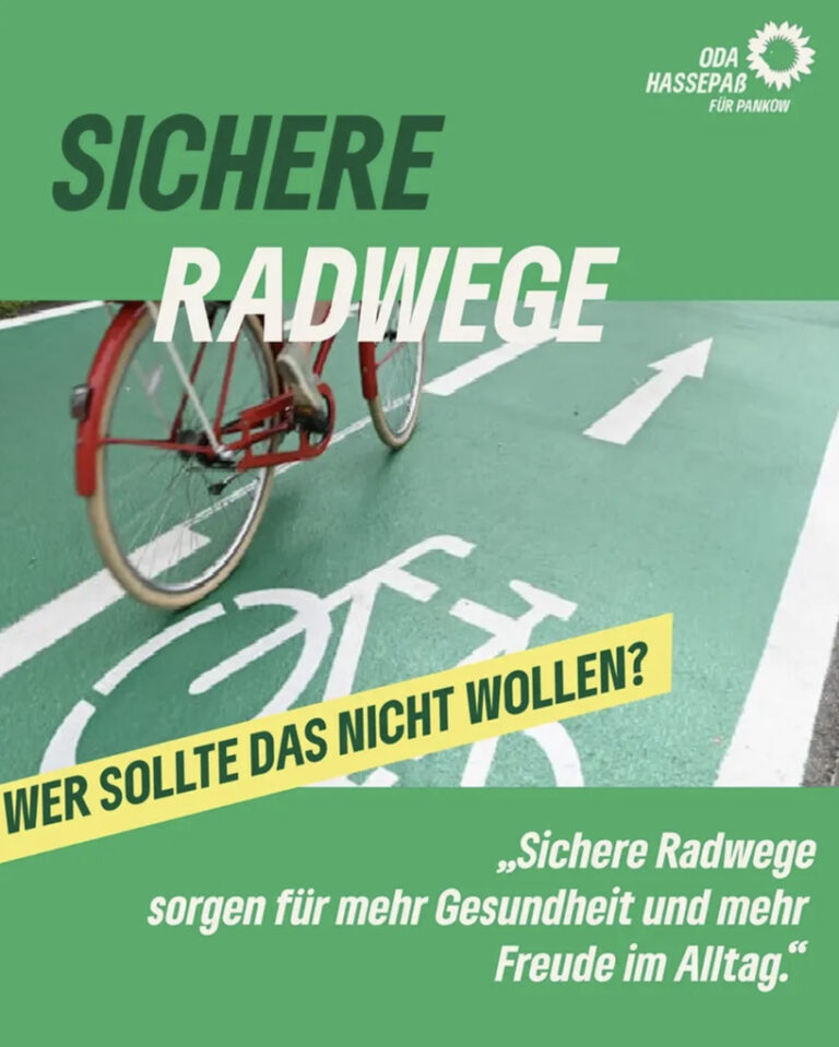 Sichere Radwege